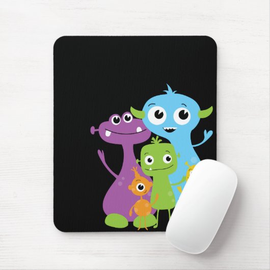 Alberne Monster Mousepad für Kinder (Mit Mouse)