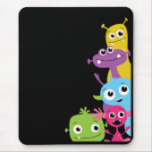 Alberne Monster Mousepad für Kinder (Vorne)
