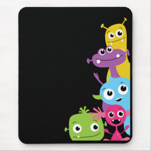 Alberne Monster Mousepad für Kinder