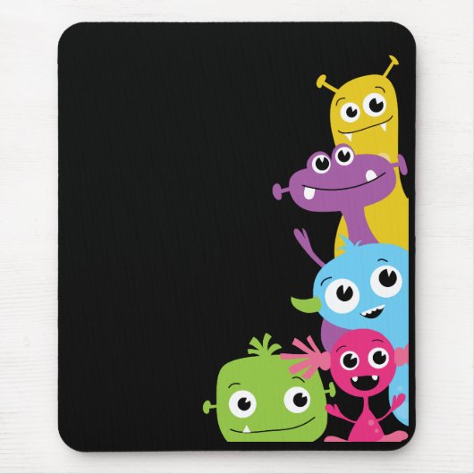 Alberne Monster Mousepad für Kinder (Vorne)