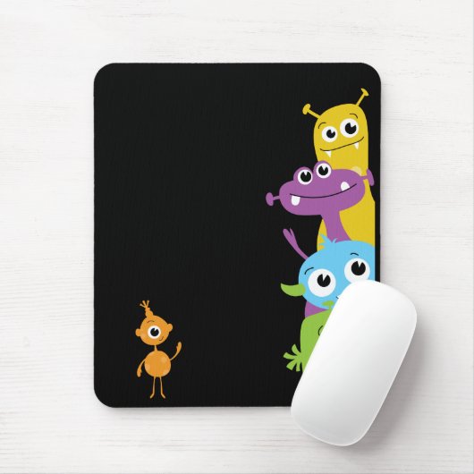Alberne Monster Mousepad für Kinder (Mit Mouse)