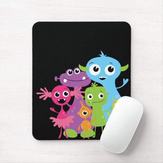 Alberne Monster Mousepad für Kinder (Mit Mouse)