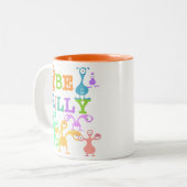 Alberne Monster Zweifarbige Tasse (Vorderseite Links)