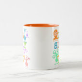 Alberne Monster Zweifarbige Tasse (Mittel)