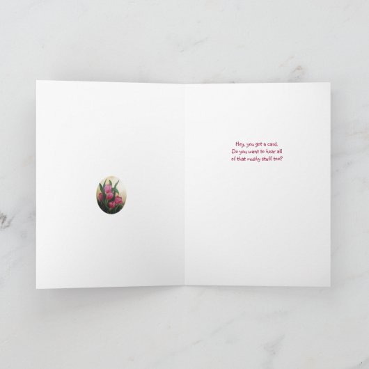 Alberne Muttertagskarte Karte (Innenseite)