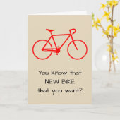 Alberne neue Bike Geburtstagskarte Karte (Gelbe Blume)