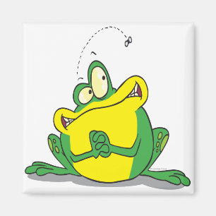 alberne niedliche Froggy-Geduld für die Fliege Magnet