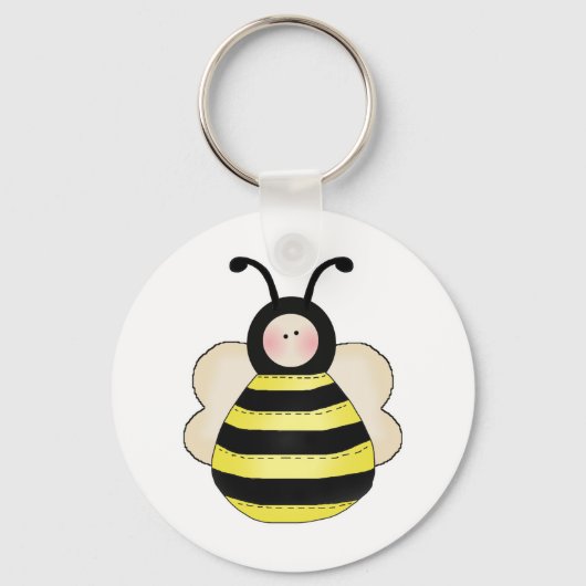 alberne niedliche Hummel Schlüsselanhänger (Vorderseite)