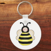 alberne niedliche Hummel Schlüsselanhänger (Vorderseite)