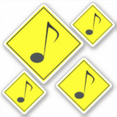 Alberne Notizklassezeichen Aufkleber (Vorderseite)