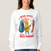 Alberne Paprikaschoten - Unisex Sweatshirt hoodie (Vorderseite)