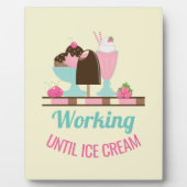 Alberne Puppe bis zur Eiscreme - Yummy-Leckereien Fotoplatte (Vorderseite)