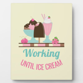 Alberne Puppe bis zur Eiscreme - Yummy-Leckereien Fotoplatte