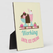 Alberne Puppe bis zur Eiscreme - Yummy-Leckereien Fotoplatte (Seite)