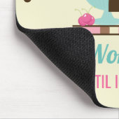 Alberne Puppe bis zur Eiscreme - Yummy-Leckereien Mousepad (Ecke)