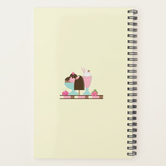 Alberne Puppe bis zur Eiscreme - Yummy-Leckereien Planer (Rückseite)