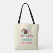 Alberne Puppe bis zur Eiscreme - Yummy-Leckereien Tasche (Rückseite)