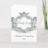 Alberne Sachen - Jane Austen Karte (Rückseite)