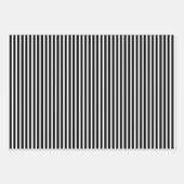 Alberne Schwarz-weiße Monster Geschenkpapier Set (Vorderseite 3)