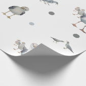Alberne Seagulls-Geschenkpackung Geschenkpapier (Ecke)