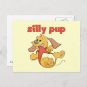 Alberne Taschentücher und Geschenke für Jungtiere Postkarte (Vorne/Hinten)