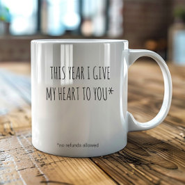 Alberne Tasse von Käse für Valentine