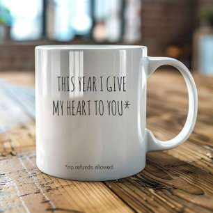 Alberne Tasse von Käse für Valentine