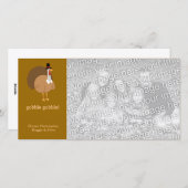 Alberne Türkei Feiertagskarte (Vorne/Hinten)