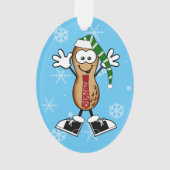 Alberne Weihnachtsmantel Ornament (Vorderseite)
