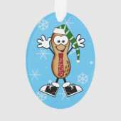 Alberne Weihnachtsmantel Ornament (Rückseite)