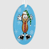Alberne Weihnachtsmantel Ornament (Vorderseite)