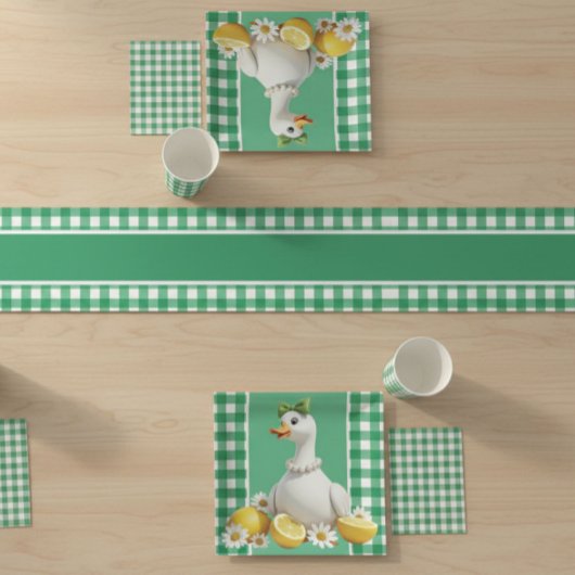 Alberne Weiße Gans Pappteller