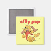 Alberne Welpen-T-Shirts und Geschenke Magnet (Vorderseite/Rückseite)