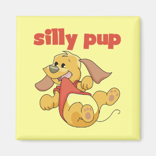 Alberne Welpen-T-Shirts und Geschenke Magnet