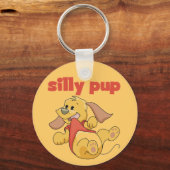 Alberne Welpen-T-Shirts und Geschenke Schlüsselanhänger (Vorderseite)