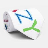 Alberne Wortkunst des verrückten wilden mutigen Krawatte (Gerollt)