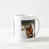 Alberne Ziege Kaffeetasse (VorderseiteRechts)
