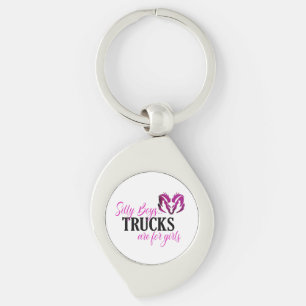 Albernen Jungen Lastwagen sind für Mädchen (Dodge) Schlüsselanhänger