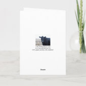 Alberner Abschluss Glückwunsch Kuh Ranch Farm Karte (Rückseite)