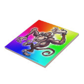 Alberner Affe Fliese (Seite)