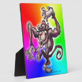 Alberner Affe Fotoplatte (Seite)