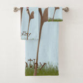 Alberner Affe und Ladybugs Badhandtuch Set (Insitu)