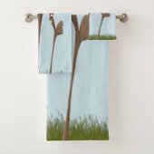 Alberner Affe und Ladybugs Badhandtuch Set (Insitu)