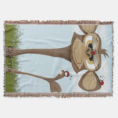 Alberner Affe und Ladybugs Decke (Vorderseite)