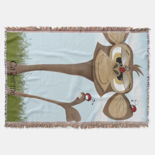 Alberner Affe und Ladybugs Decke (Vorderseite)