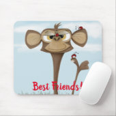 Alberner Affe und Ladybugs Mousepad (Mit Mouse)