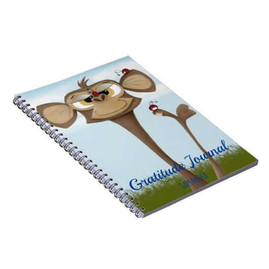 Alberner Affe und Ladybugs Notizblock (Rechte Seite)