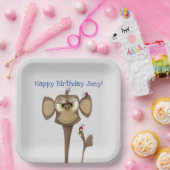 Alberner Affe und Ladybugs Pappteller (Party)