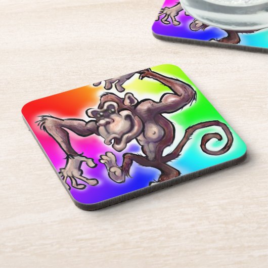 Alberner Affe Untersetzer (Linke Seite)