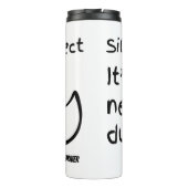 Alberner autokorrekter Thermotumbler Thermosbecher (Rückseite)